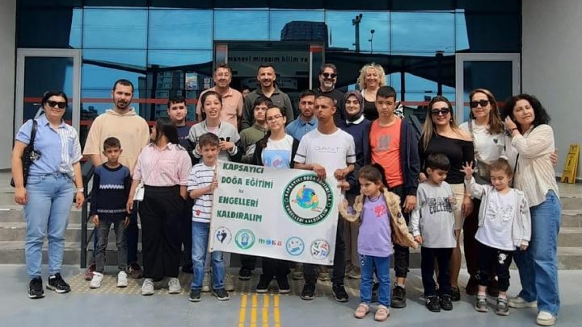 Kapsayıcı Doğa Eğitimi Projesi Kapsamında Mercan 100. Yıl İklim ve Çevre Bilim Merkezi'ni Ziyaret ettik.